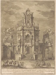 The Seconda Macchina for the Chinea of 1776: A Palace with a Loggia for the Lottery Draw