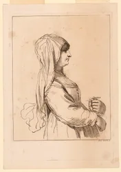Woman with a Rosary