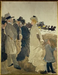 Sketch for the Horse Races