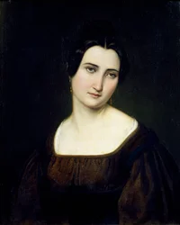 Ciociaran (Central Italian) woman by Giustiniano degli Avancini (1807-1843)
