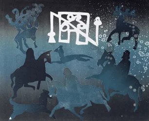 Pictish Hunting Scene I, 1995
