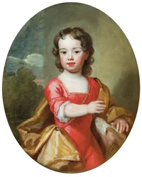 Portrait of Algernon Seymour, Earl of Hertford, later 7th Duke of Somerset, when a boy, aged about 4