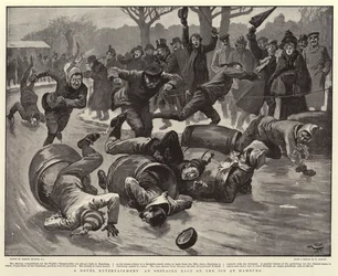 A Novel Entertainment: An Obstacle Race on the Ice at Hamburg
