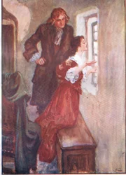 Breathe three times, from Lorna Doone