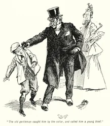 Illustration for The Story of the Treasure Seekers by E Nesbit