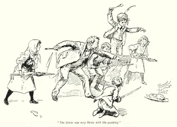 Illustration for The Story of the Treasure Seekers by E Nesbit