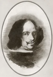 Diego Rodriguez de Silva y Velazquez, from Living Biographies of Great Painters