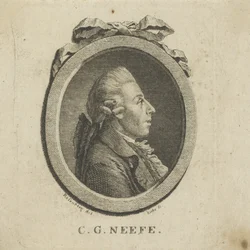 Portrait of the Composer Christian Gottlob Neefe, 1748-1798, c. 1780