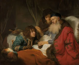 Isaac Blesses Jacob