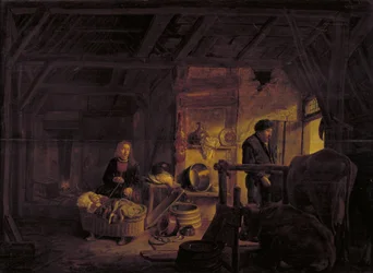 Interior of a Cottage