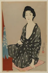 Woman in Summer Dress, Taisho Era, June 1920