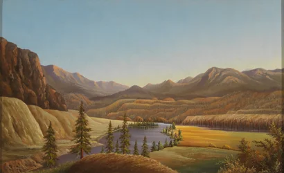 View of Lake Okanagan, British Columbia