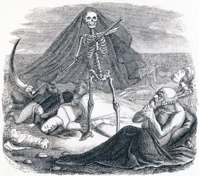 Death and the Dying - Fables by La Fontaine