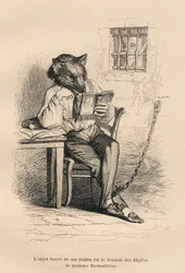 Wolf Reading in Prison