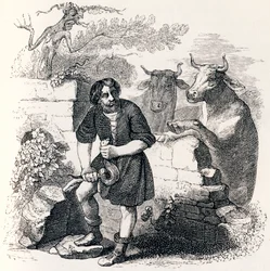 The Man and the Snake - Fables by La Fontaine