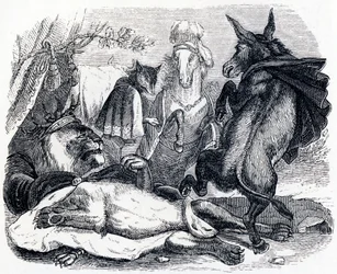 The Old Lion - Fables by La Fontaine