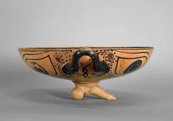 Attic Black-Figure Cup Decorated with a Gorgon