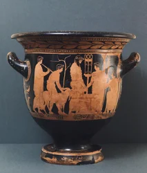 Attic Vase by Kleophon Painter