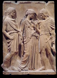 The Farewell of Orpheus to Eurydice