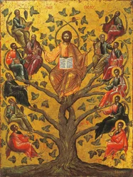 Christ the True Vine icon