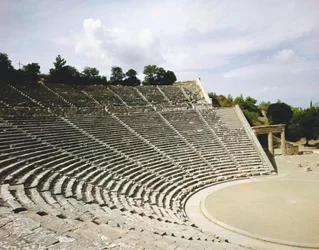 View of the theatre, c.360 BC