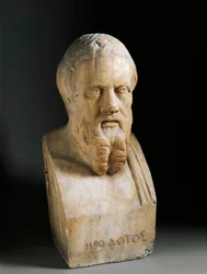 Bust of Herodotus, 4th century BC
