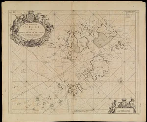 Chart of Scilly Isles, c.1693