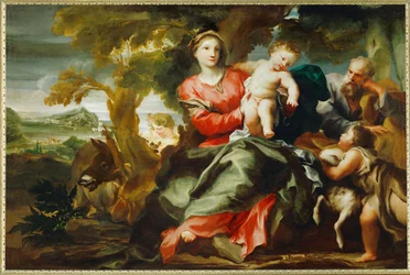Rest of the Holy Family on the Return from Egypt