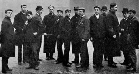 Army Raw Recruits, 1895