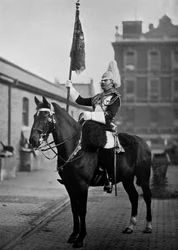 Squadron Corporal Major of the 1st Life Guards with Standard, 1896