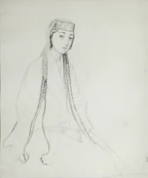 Portrait of Princess Maria Maiko Orbeliani