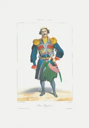 Prince of Megrelia From: Scenes, Paysages, Meurs et Costumes du Caucase, 1840