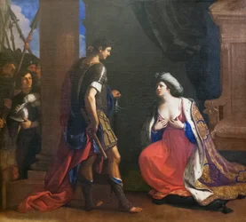 Cleopatra before Octavianus