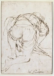 Man kneeling