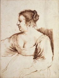 A Woman Seated