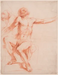 Study for "The Martyrdom of Saint Bartholomew"