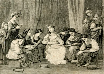 Adolescence of the Virgin, Sanctuary of Holy House, Loreto, Marche, Italy