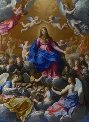 The Coronation of the Virgin Mary. Around 1607