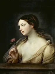 Girl with a Rose