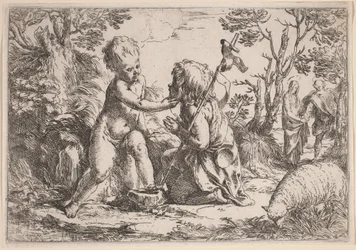 The Infant Jesus and Saint John