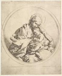 The Madonna and Child in the Round