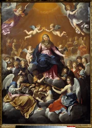 The coronation of the Virgin