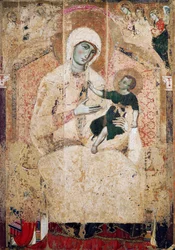 Enthroned Madonna
