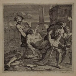 Saints Abdon and Sennen Bury the Remains of Christian Martyrs