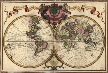 World Map for the King