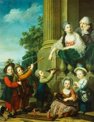 A Group Portrait of the Perceval Family