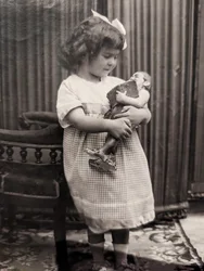 Frida Kahlo as a Child