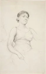 Young Woman Sitting