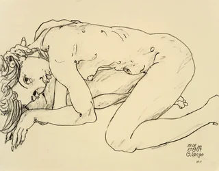 Female Nude, Sending Signals