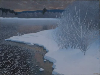 Hoar-Frost on Ice